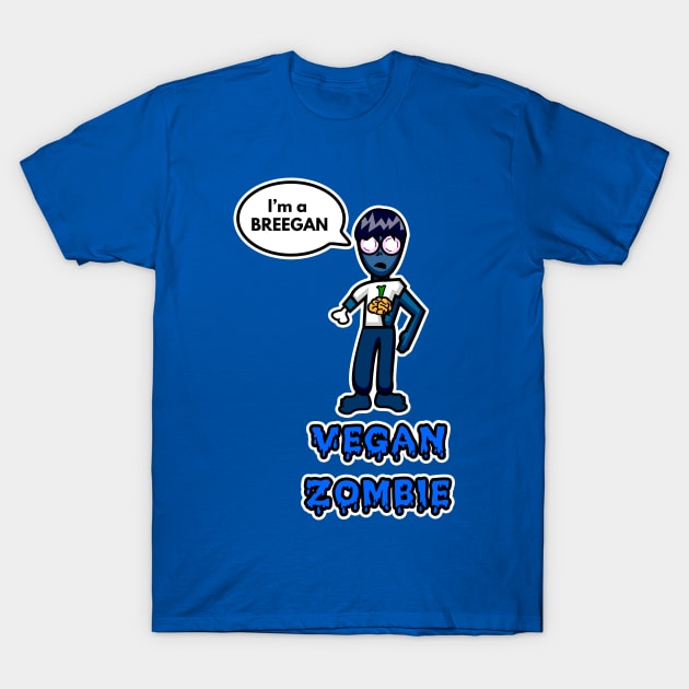 Vegan Zombie T-Shirt by Reasons to be random